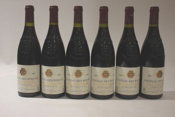 6 Blles CHÂTEAU DES ROQUES Vacqueyras 20...