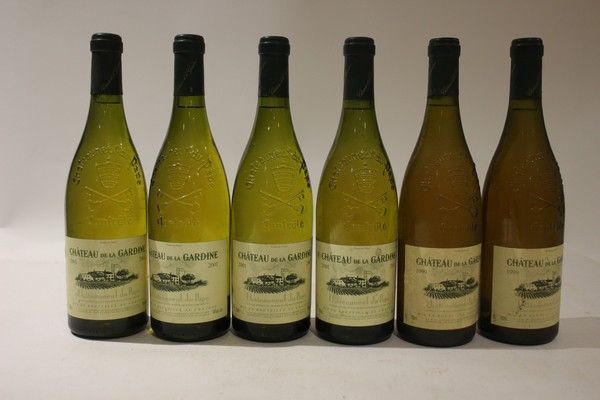 6 Blles CH. DE LA GARDINE Chateauneuf du...