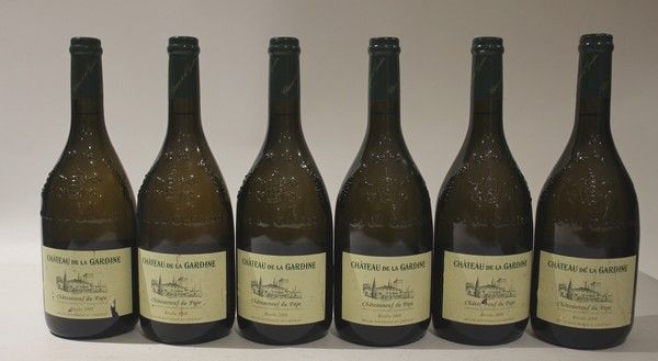 6 Blles CH. DE LA GARDINE Chateauneuf du...