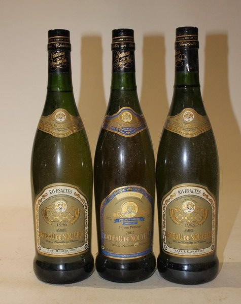 3 Blles RIVESALTES ambré mise Château de...
