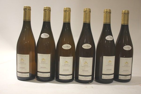 6 Blles JASNIÈRES mise Dom. Aubert La Chapelle...