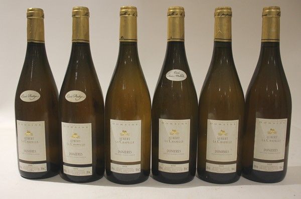 6 Blles JASNIÈRES mise Dom. Aubert La Chapelle...