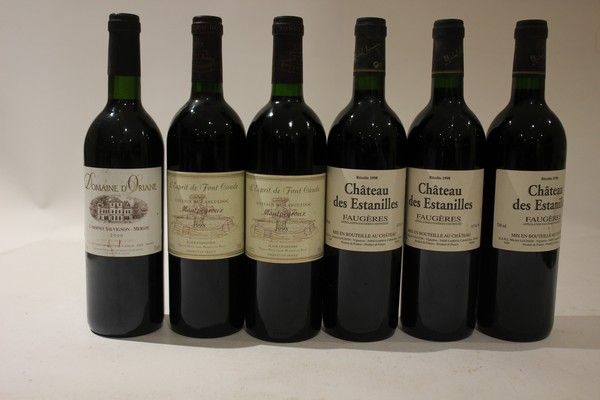 Lot de 6 blles comprenant :