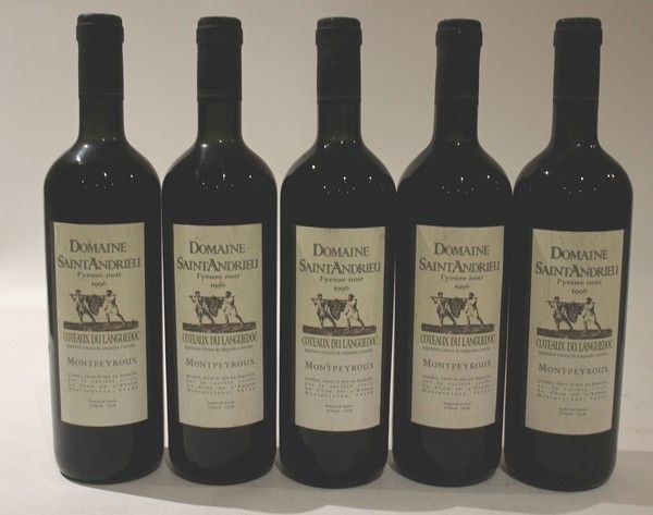 5 Blles MONTPEYROUX "l'yeuse noir" mise Dom....