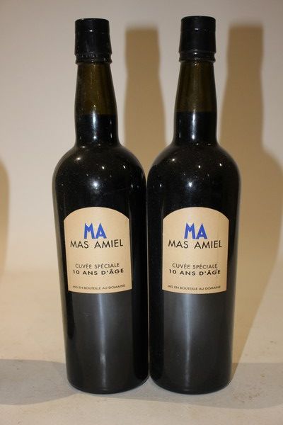 2 Blles VDN MAURY Cuvée Spéciale 10 ans d'Âge...