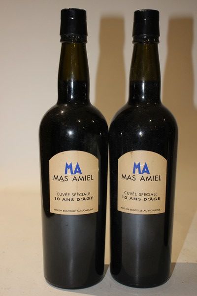 2 Blles VDN MAURY Cuvée Spéciale 10 ans d'Âge...