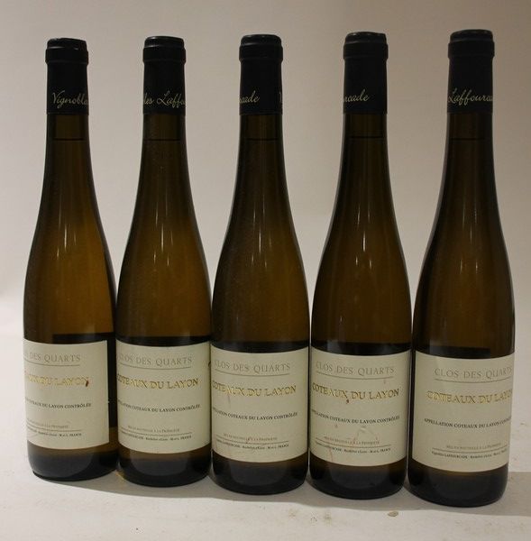 5 x 50 cl COTEAUX DU LAYON Clos des Quarts...