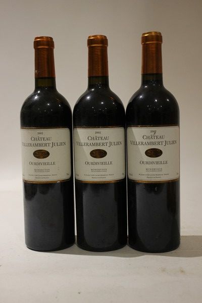 3 Blles MINERVOIS "Ourdivieille" mise Château...