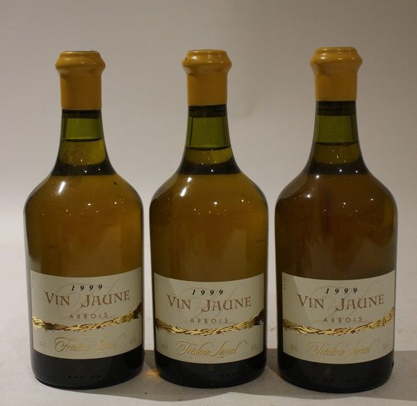 3 Blles VIN JAUNE ARBOIS mise Frédéric Lornet...