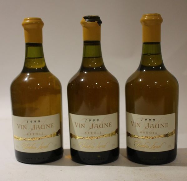 3 Blles VIN JAUNE ARBOIS mise Frédéric Lornet...