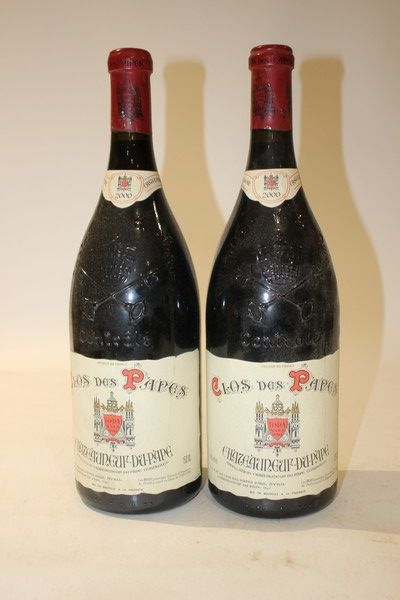 2 Mags CLOS DES PAPES Chateauneuf du Pape...