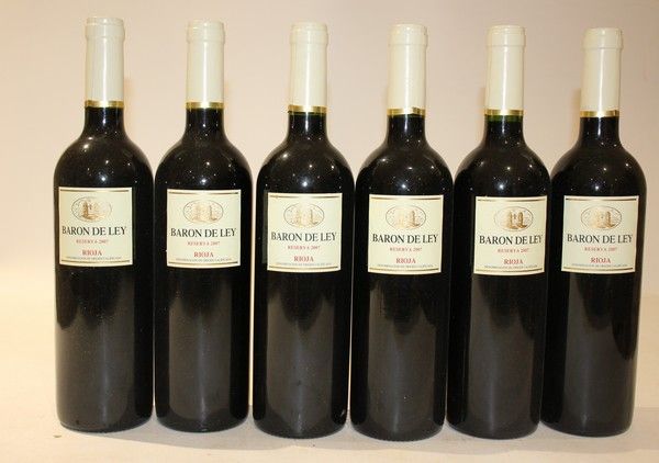 6 Blles RIOJA mise Baron de Ley Reserva ...