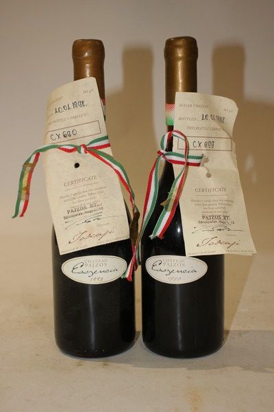 2 x 50 cl TOKAJI Eszencia mise Château Pajzos...