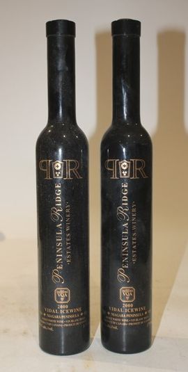 2 Demies Vin de glace mise Peninsula Ridge...