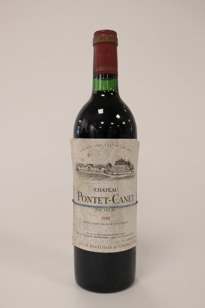 1 Blle CH. PONTET-CANET Pauillac GCC 198...