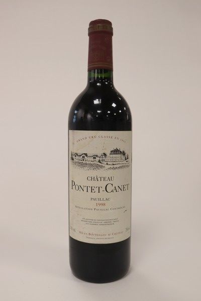 1 Blle CH. PONTET-CANET Pauillac GCC 199...