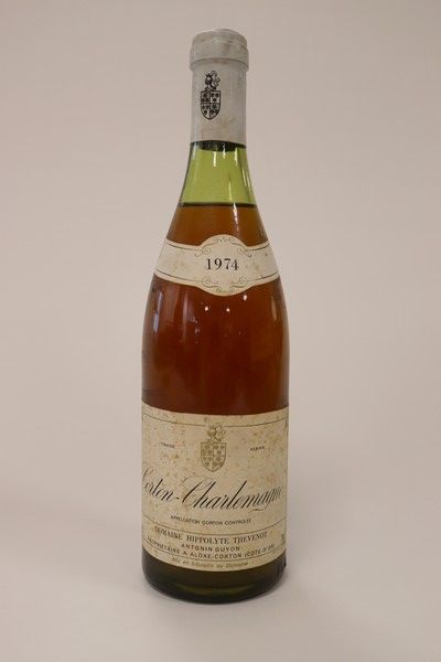 1 Blle CORTON CHARLEMAGNE mise Dom. H.Thevenot...