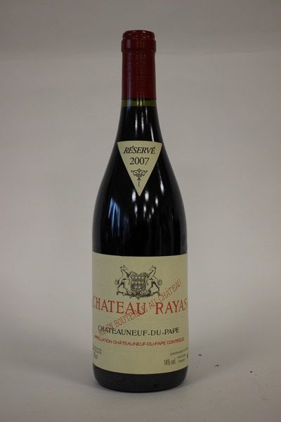 1 Blle Chateauneuf du Pape mise CHATEAU RAYAS...