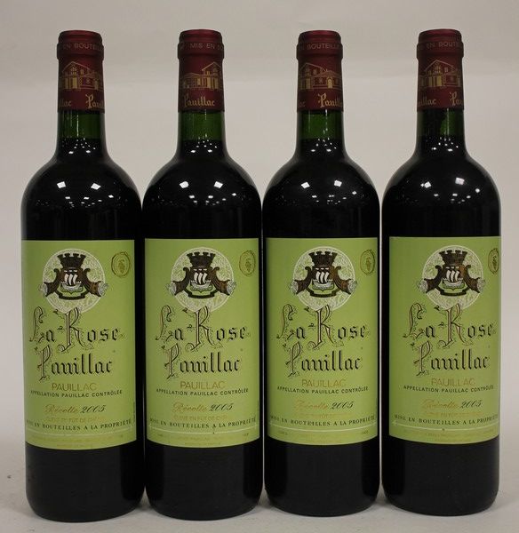 4 Blles LA ROSE PAUILLAC Pauillac mise coop...