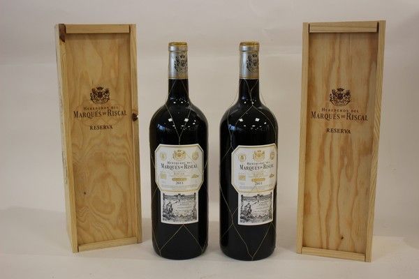 2 Mags RIOJA Herederos del Marqués de Riscal...
