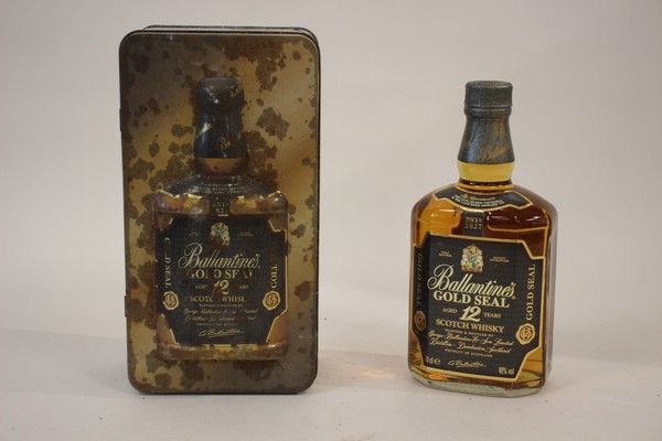 1 Blle  Scotch Whisky BALLANTINE'S Gold Seal...