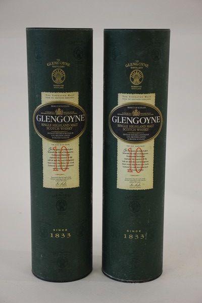 2 Blles Scotch Whisky Single Malt GLENGOYNE...