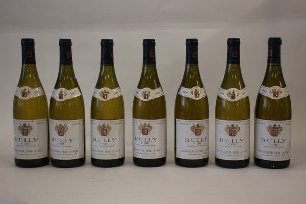 7 Blles RULLY 1er cru mise Dufouleur Père...