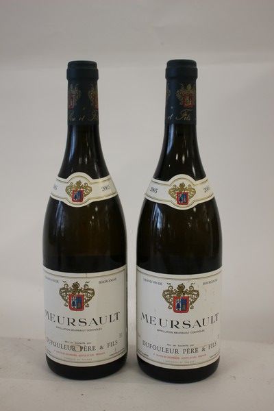 2 Blles MEURSAULT mise Dufouleur Père et...