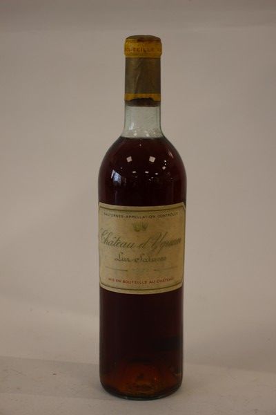 1 Blle CH. D YQUEM 1er Cru Sup. Sauternes...