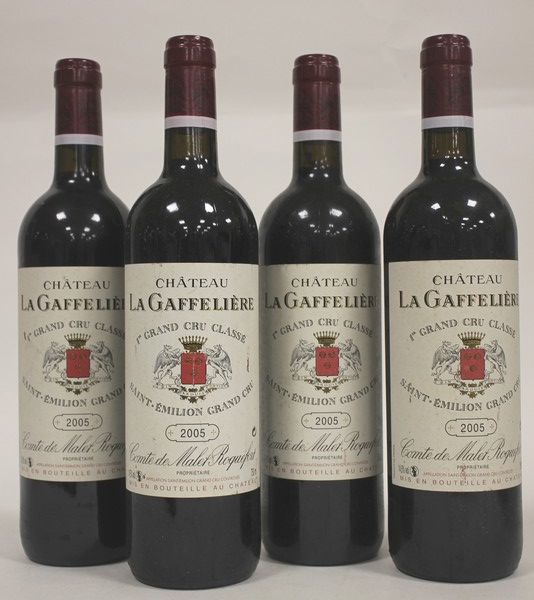 4 Blles CH. LA GAFFELIÈRE St Emilion 1er...