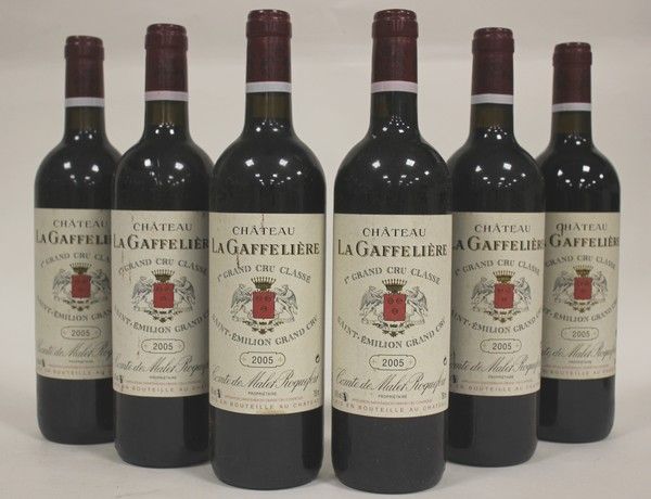 6 Blles CH. LA GAFFELIÈRE St Emilion 1er...