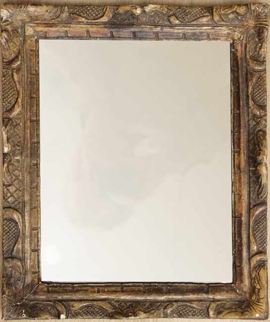 PETIT MIROIR rectangulaire dans un cadre...