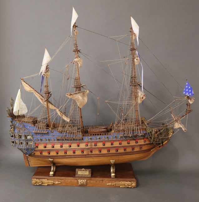 GRANDE MAQUETTE du Soleil Royal (1669) en...
