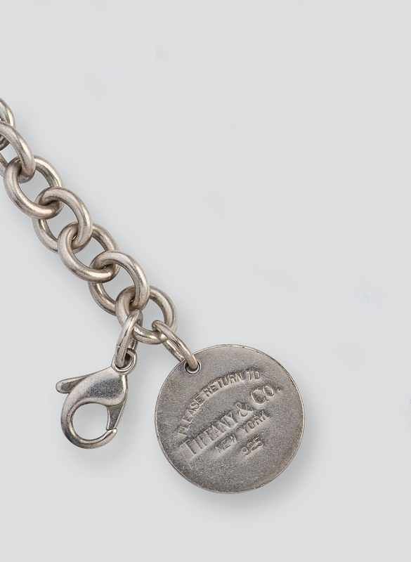 TIFFANY and CO, BRACELET GOURMETTE en argent...