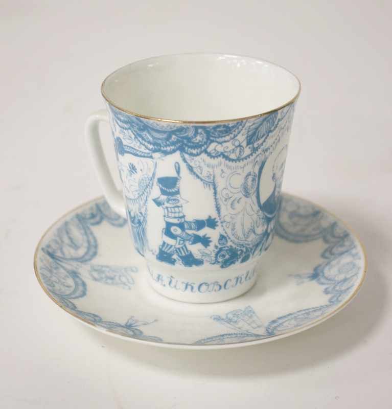 Russie, Manufacture de Lomonossov, époque...