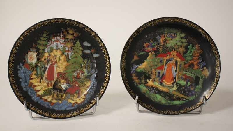 Russie, fabrication de Palekh, époque so...