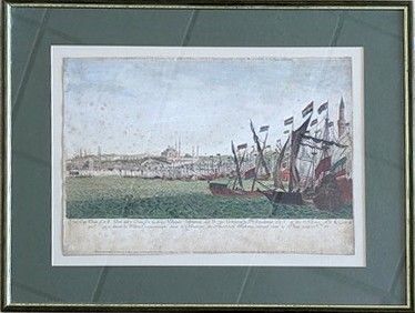 Ville de Constantinople dans le voisinage...