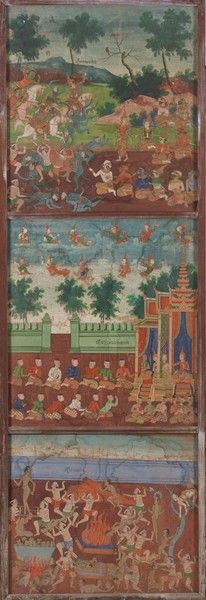 SIAM, RATTANAKOSIN, XIXe siècle.