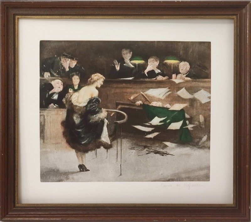 D'après Gaston HOFFMAN (1883-c.1960)