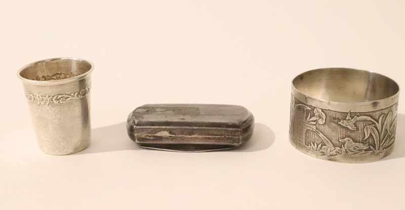 ENSEMBLE en argent (925) comprenant un gobelet...