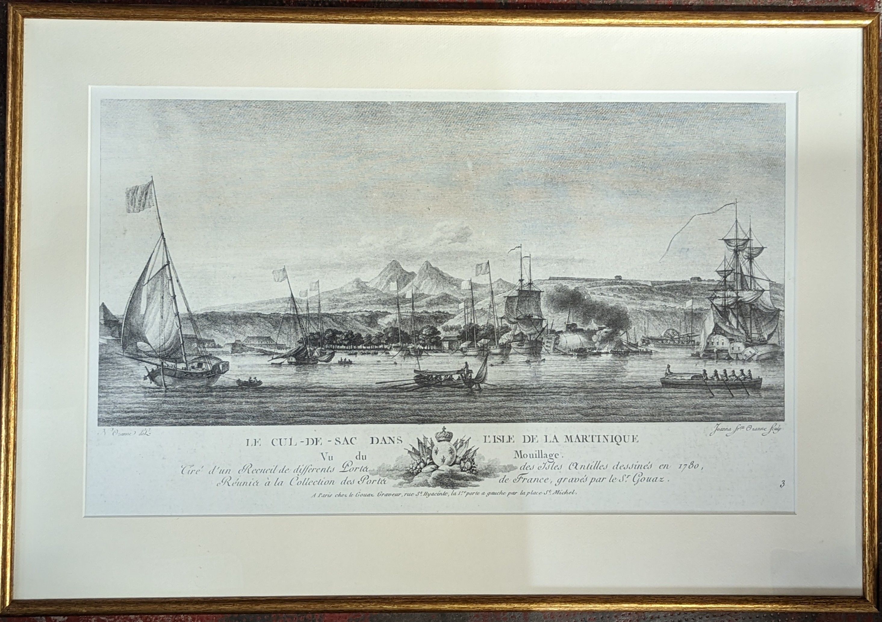 Le Cul- Sac dans l'isle de la Martinique