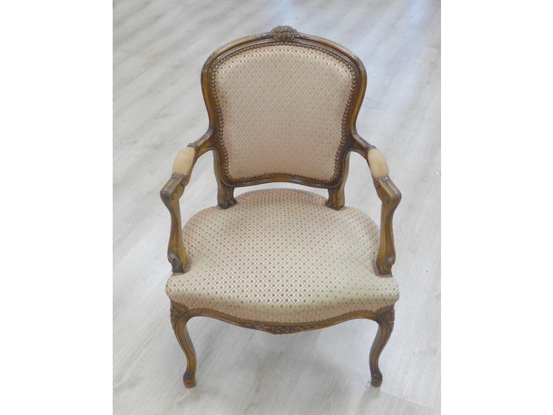 FAUTEUIL à dossier violonné cabriolet en...