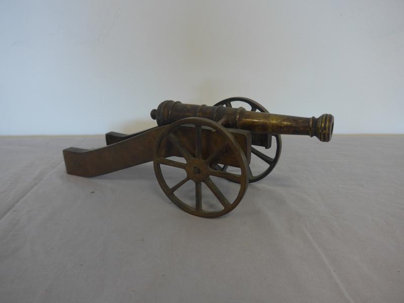 CANON miniature type Griboval en bronze.