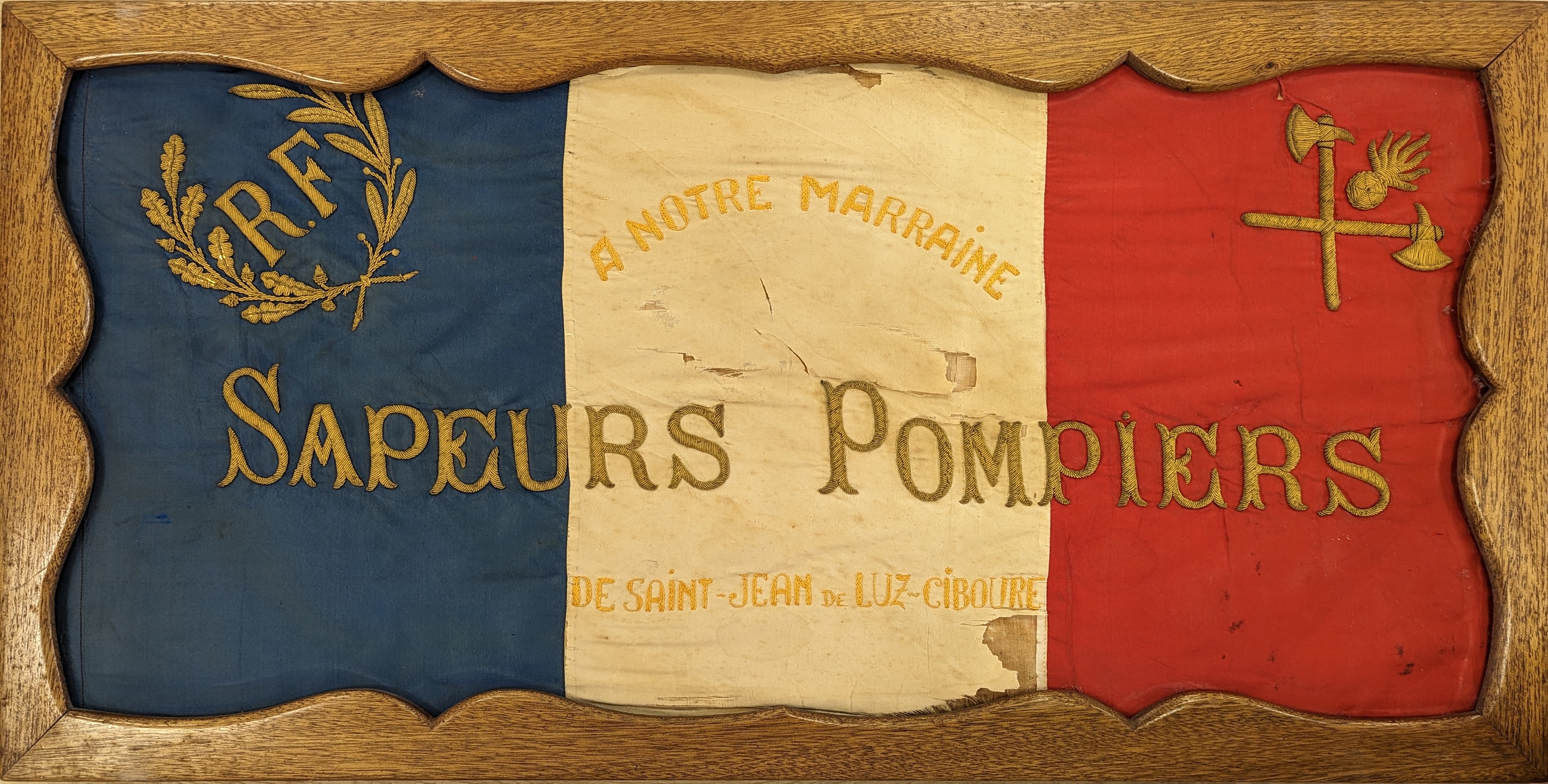 Les Sapeurs pompiers de Saint Jean de Luz...