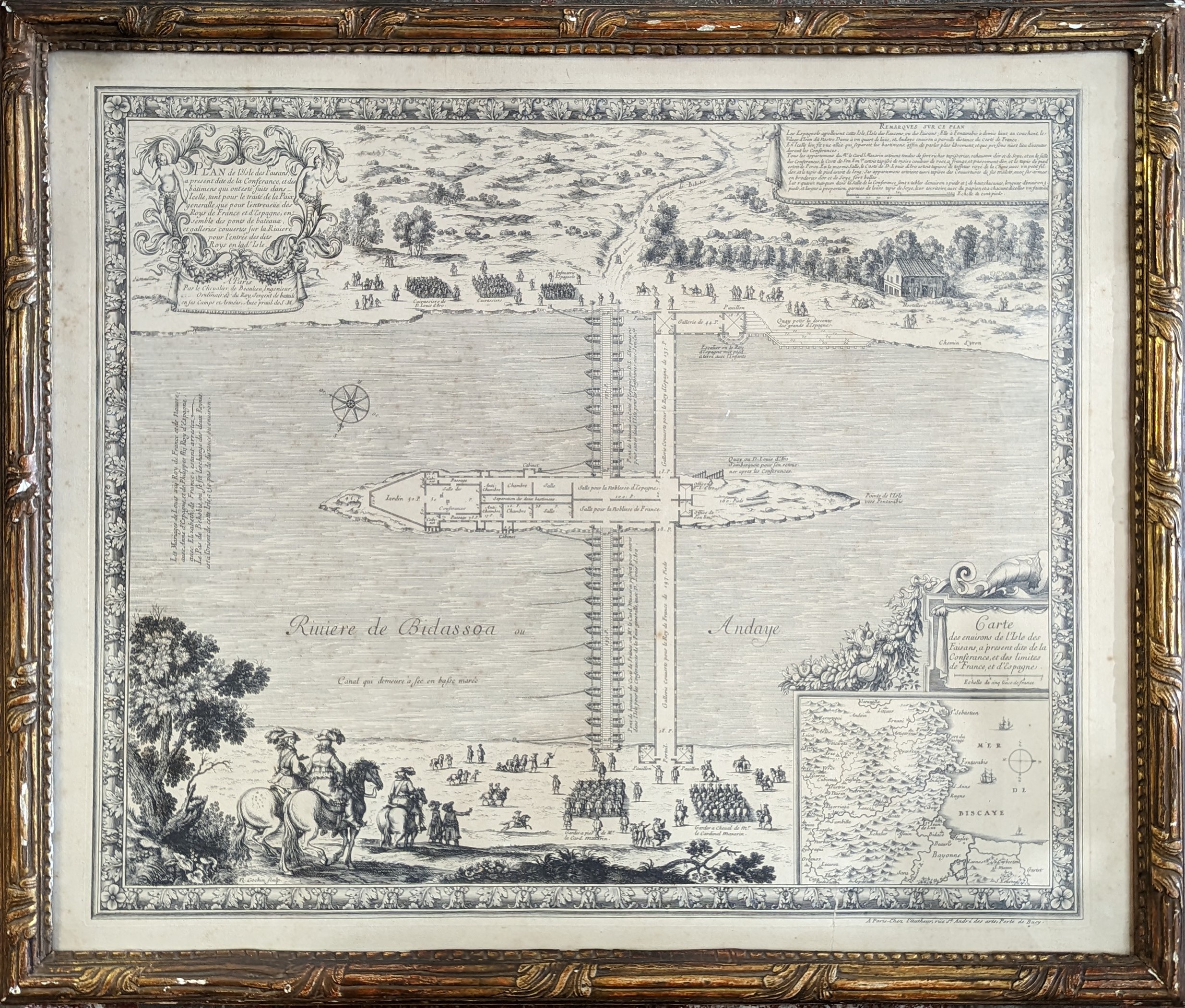 L'ENTREVUE DE LOUIS XIV ET DE PHILIPPE IV...