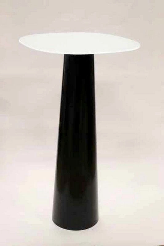 TABLE "mange debout", à fût tronconique en...