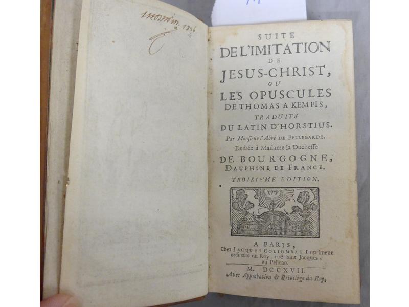 LOT de 4 volumes :
