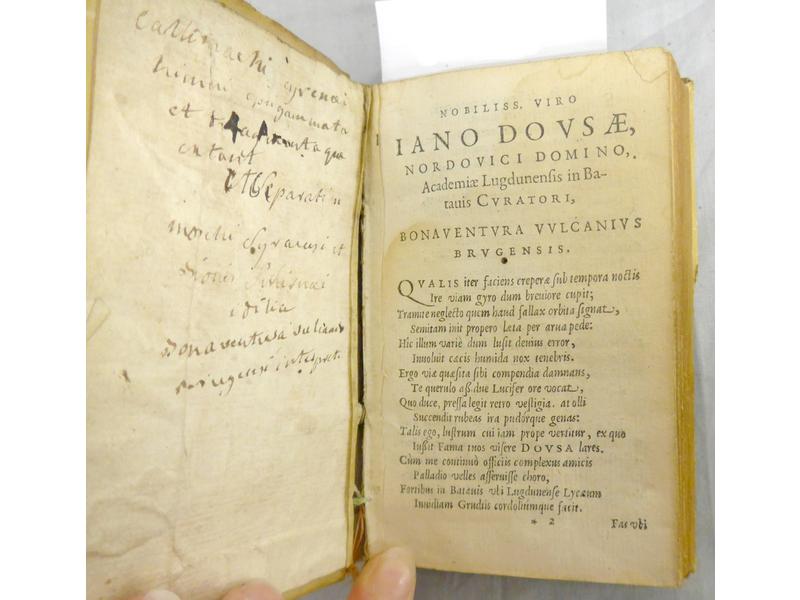 BONAVENTURE Vulcanius : Epigramma  ou In...