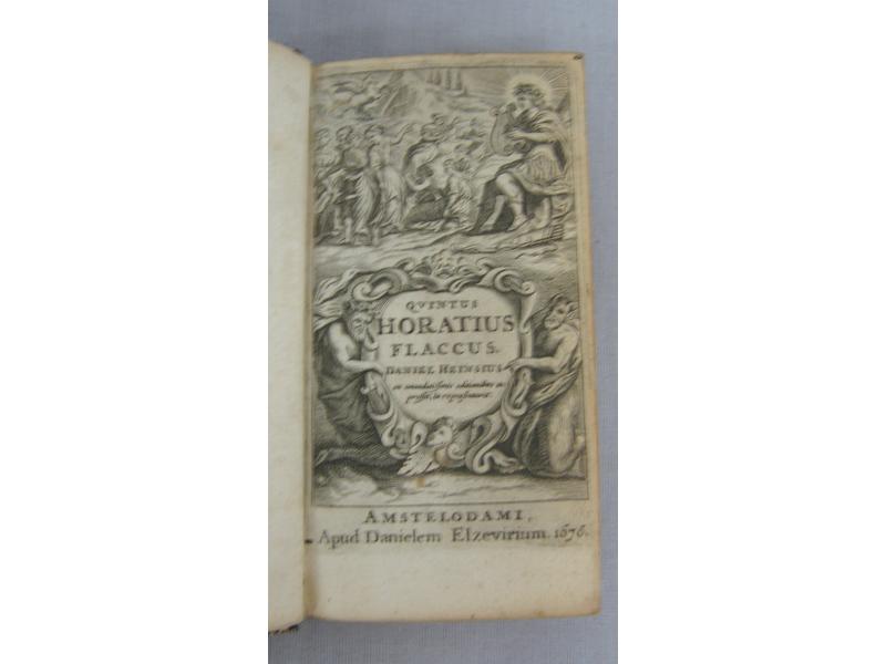 HORACE : Quintus Horatius Flaccus. Amsterdam,...