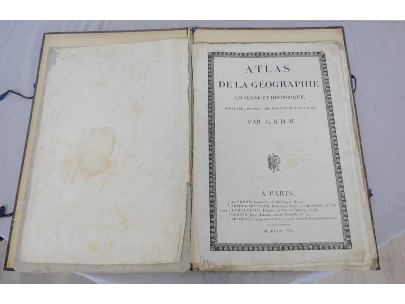 ATLAS : Atlas de la géographie ancienne et...